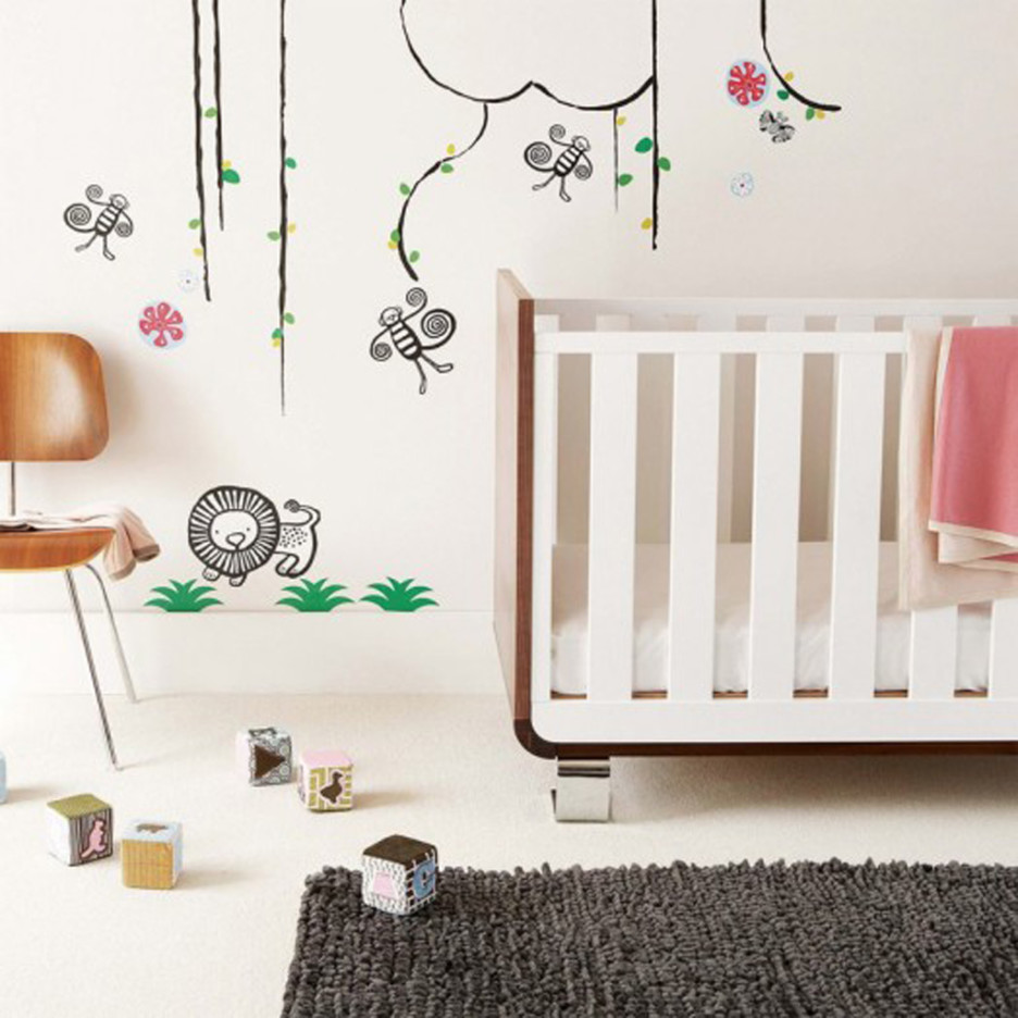 Modern Bebek Odası Dekorasyon Örneği