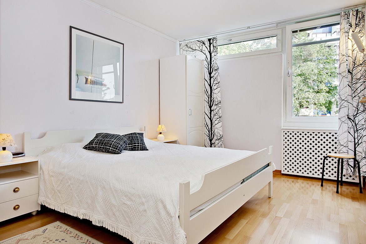beyaz yatak odası dekorasyonu DekorBlog